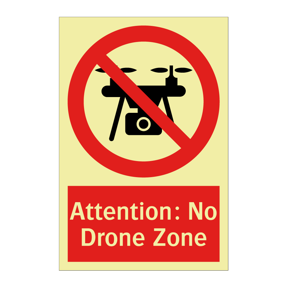Attention: No Drone Zone