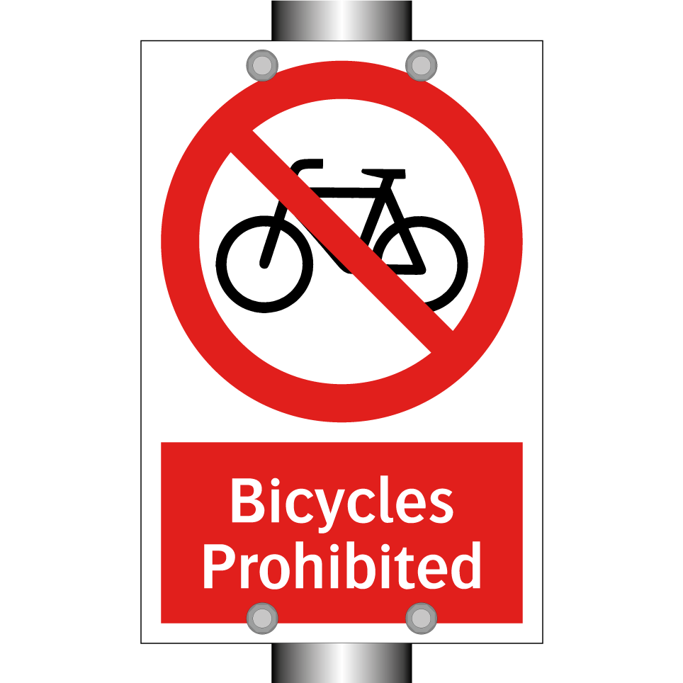 Bicycles Prohibited