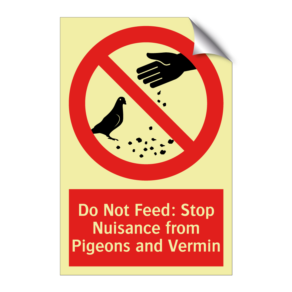 Do Not Feed: Stop Nuisance from Pigeons and Vermin