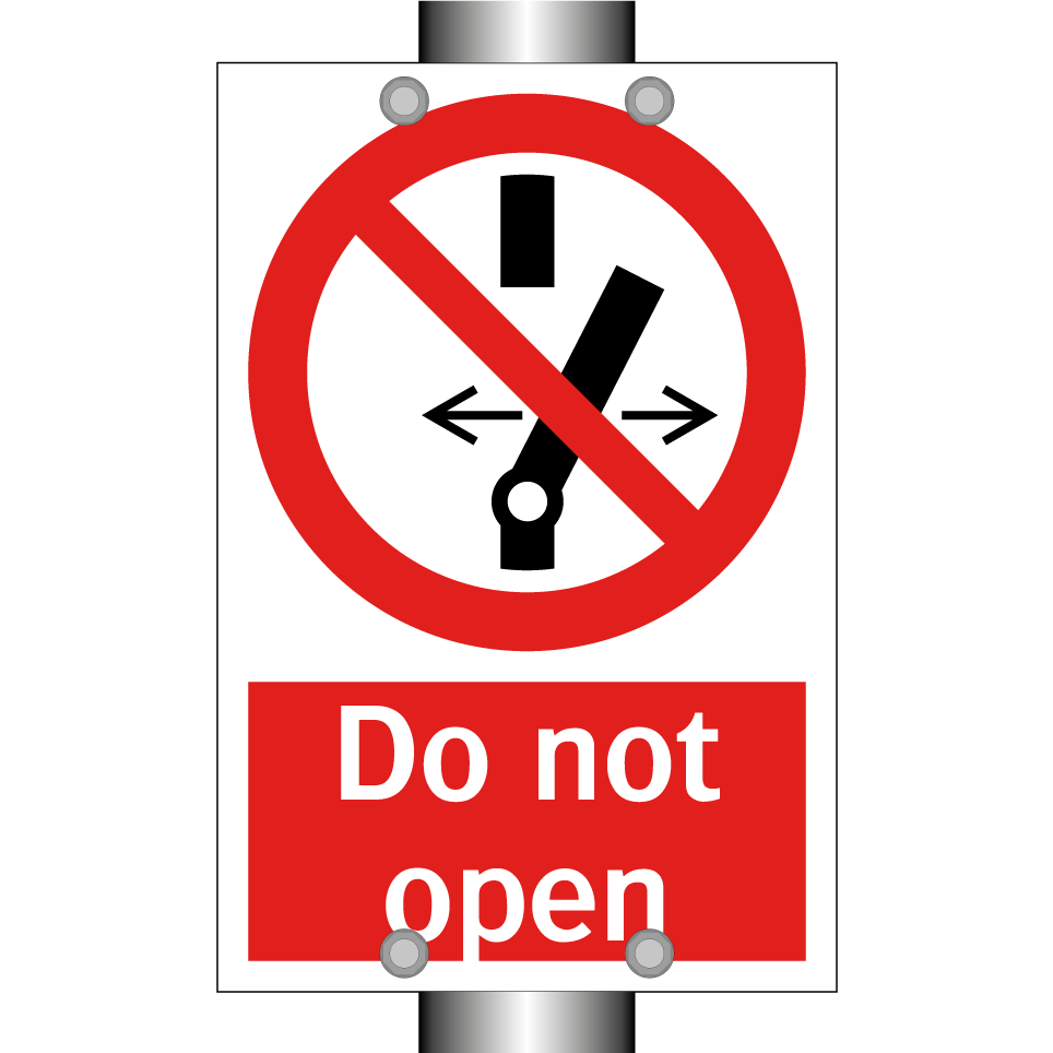 Do not open