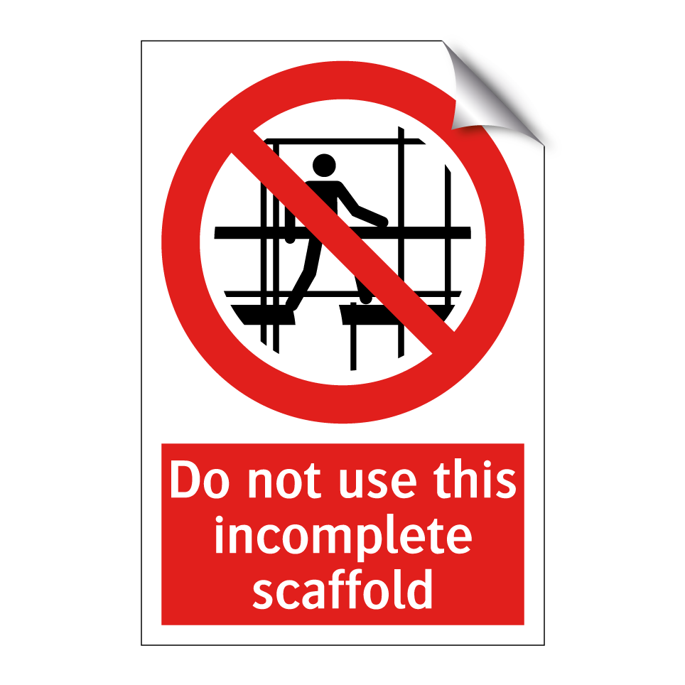 Do not use this incomplete scaffold