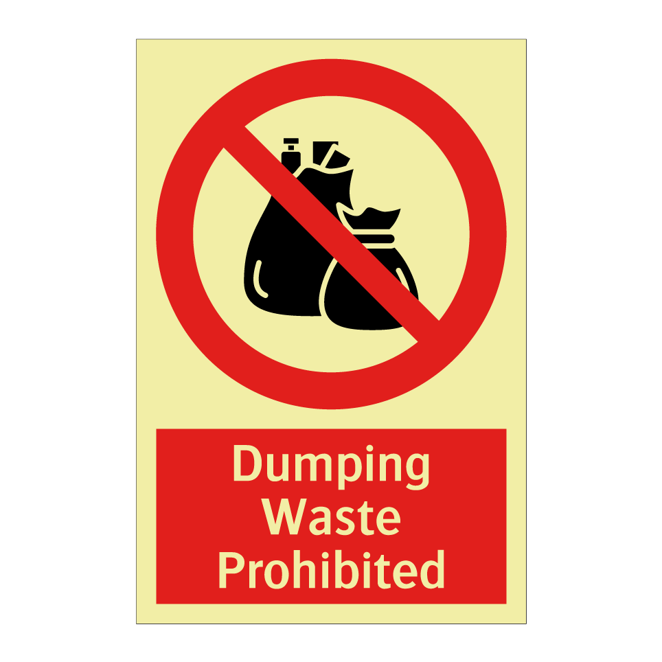Dumping Waste Prohibited
