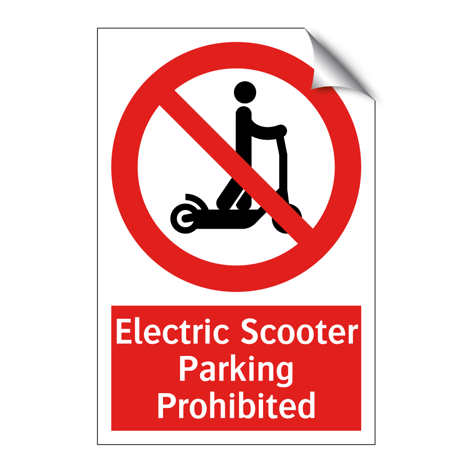 Electric Scooter Parking Prohibited