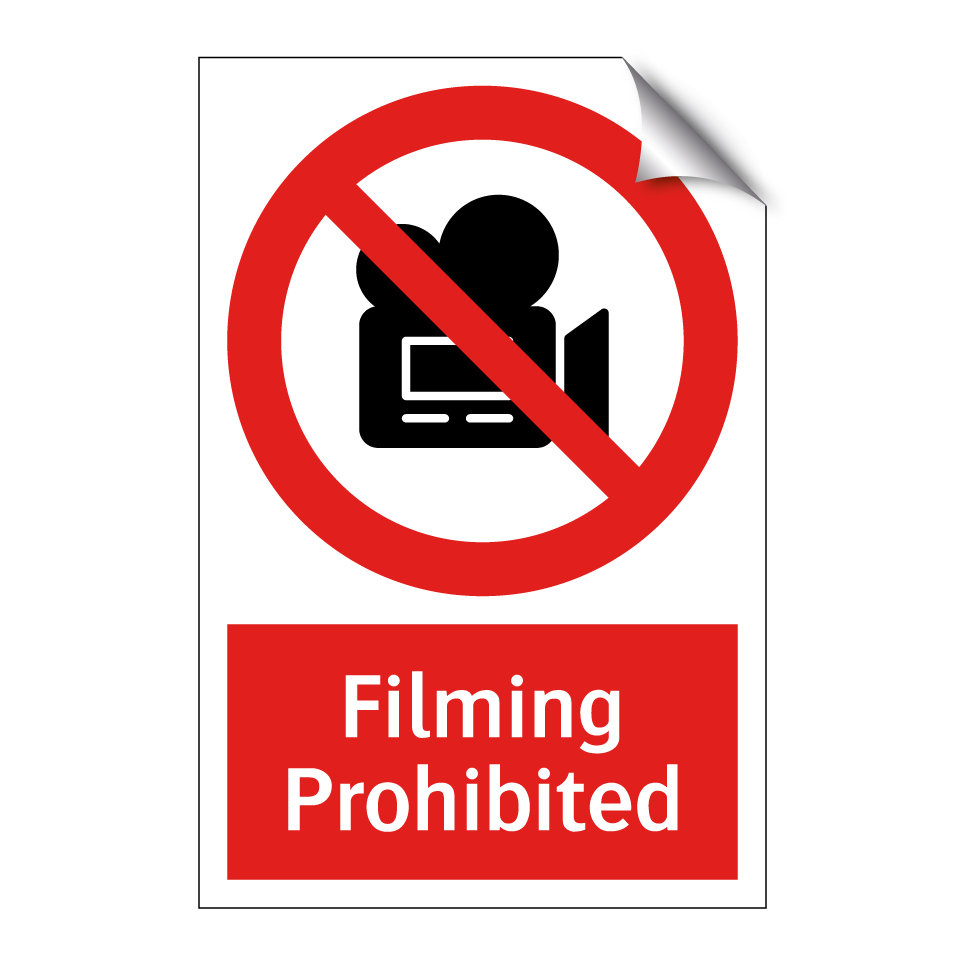 Filming Prohibited