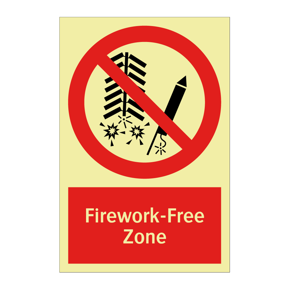 Firework-Free Zone