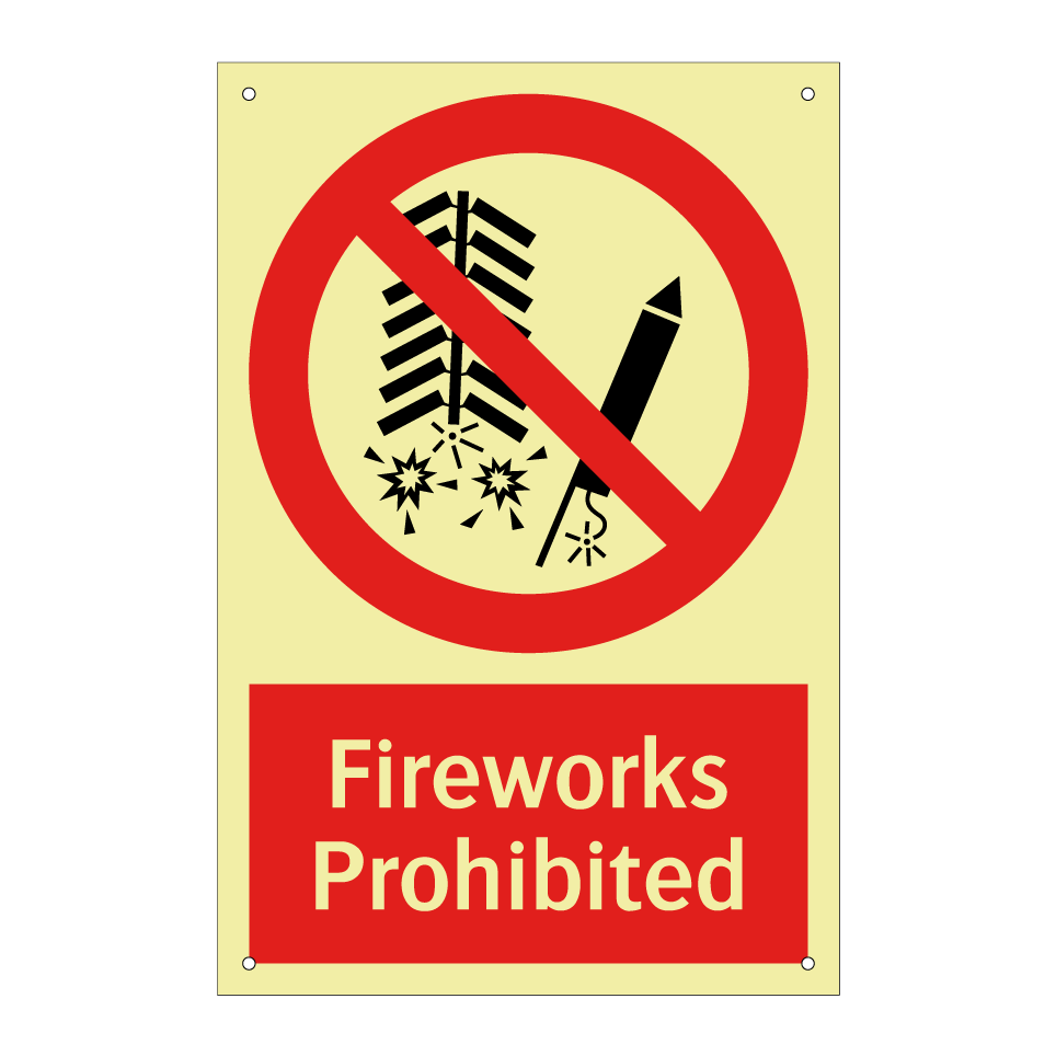 Fireworks Prohibited
