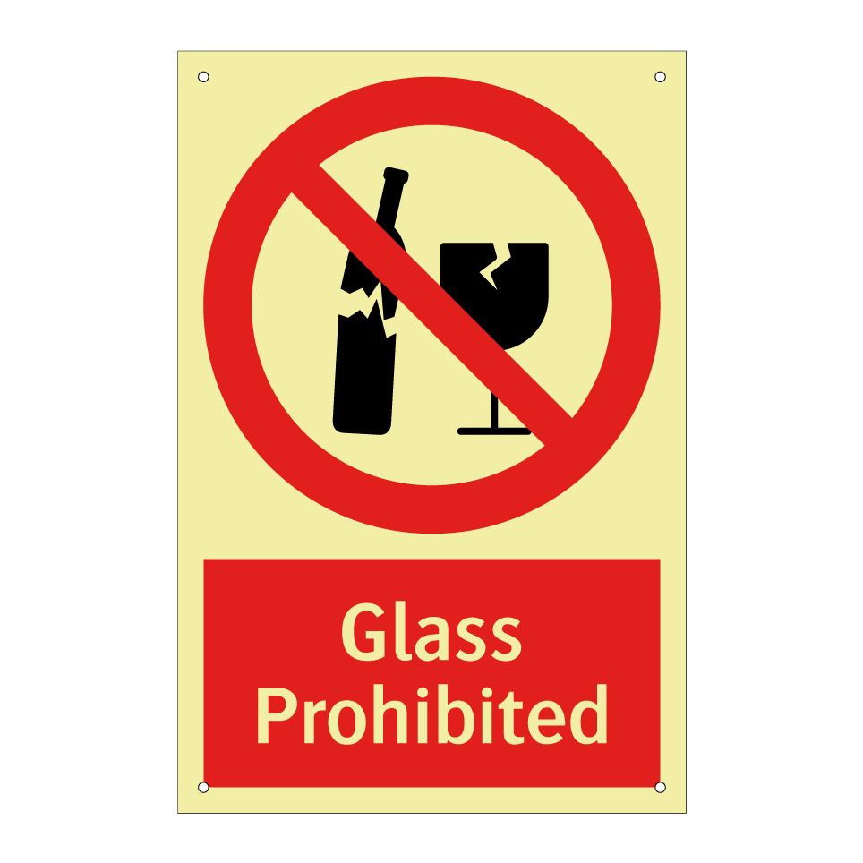 Glass Prohibited