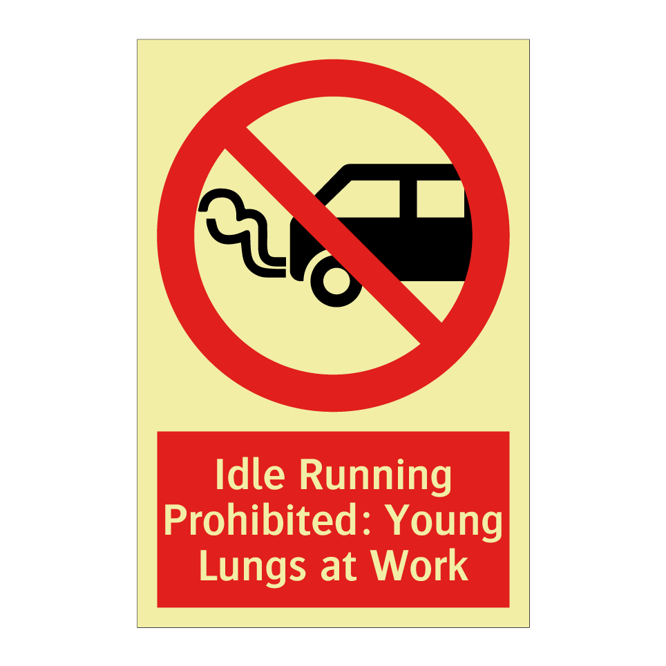 Idle Running Prohibited: Young Lungs at Work