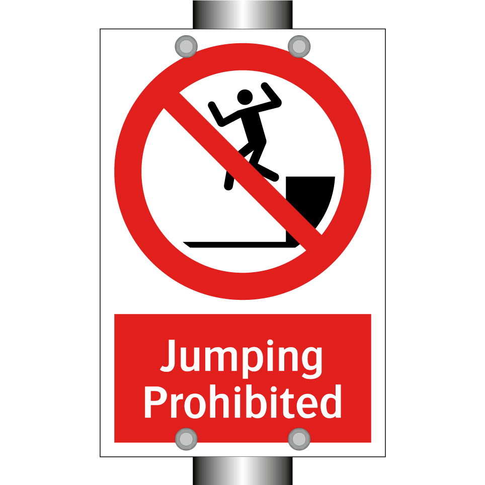 Jumping Prohibited