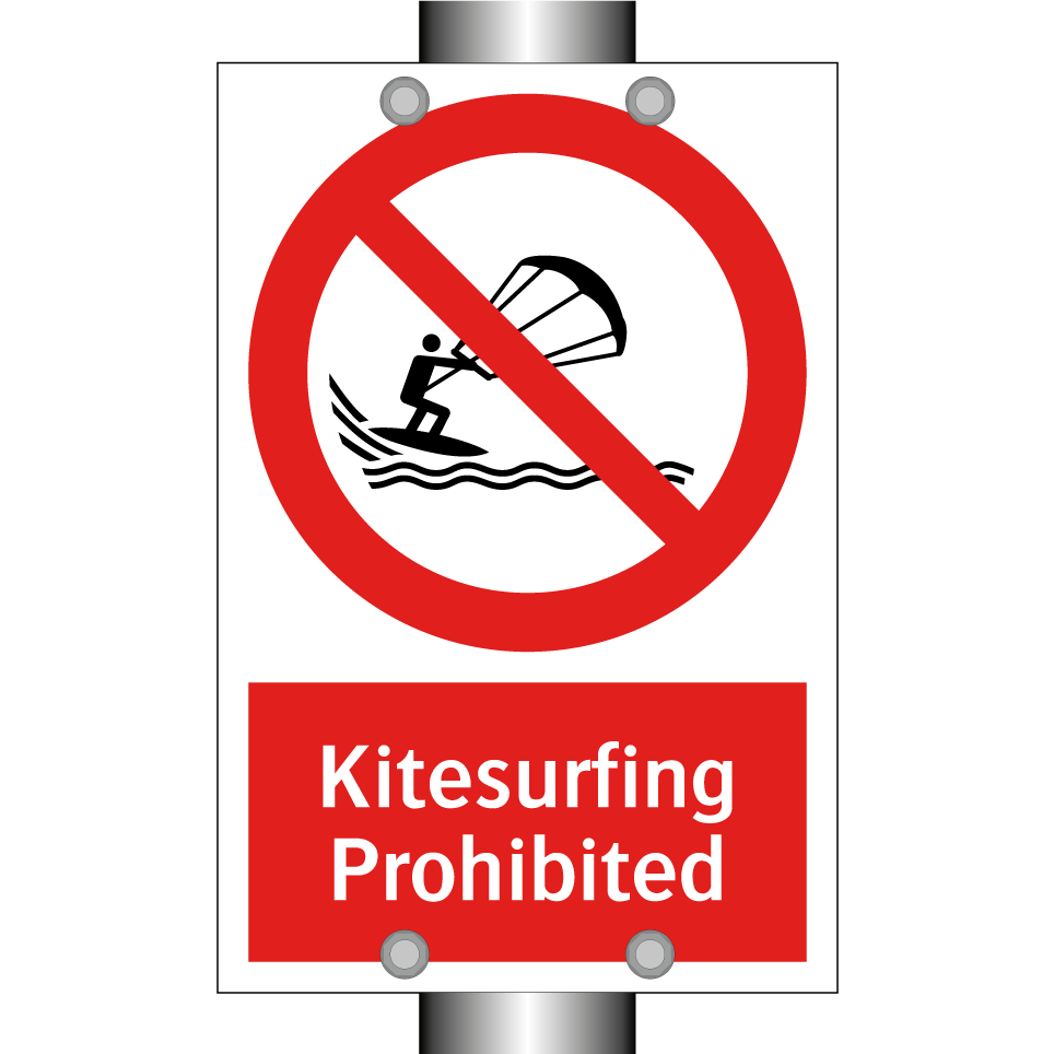 Kitesurfing Prohibited