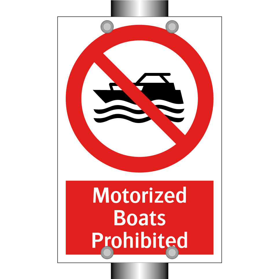 Motorized Boats Prohibited