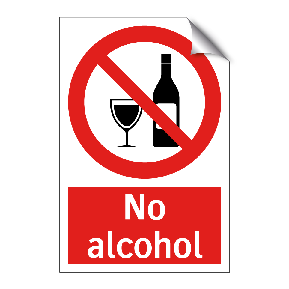 No alcohol