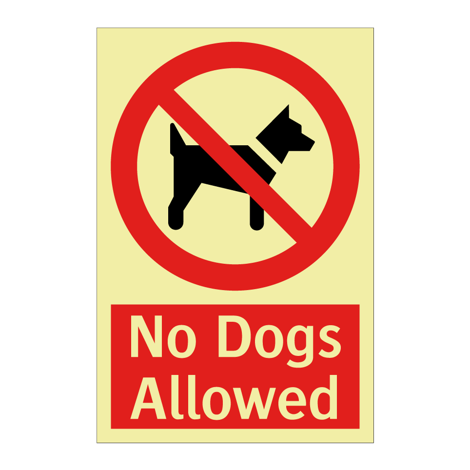 No Dogs Allowed
