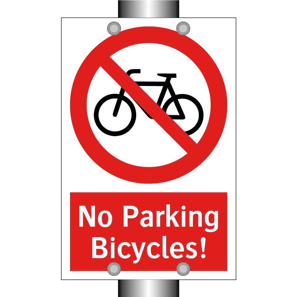 No Parking Bicycles!