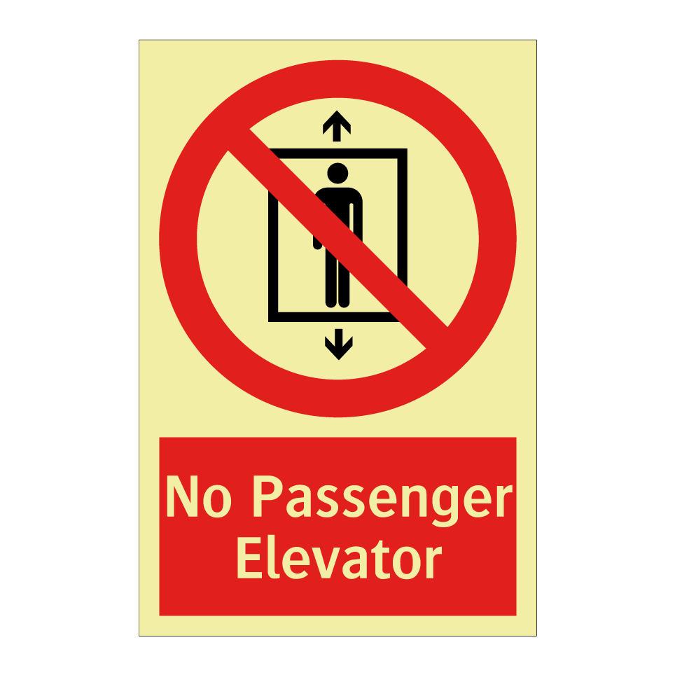 No Passenger Elevator