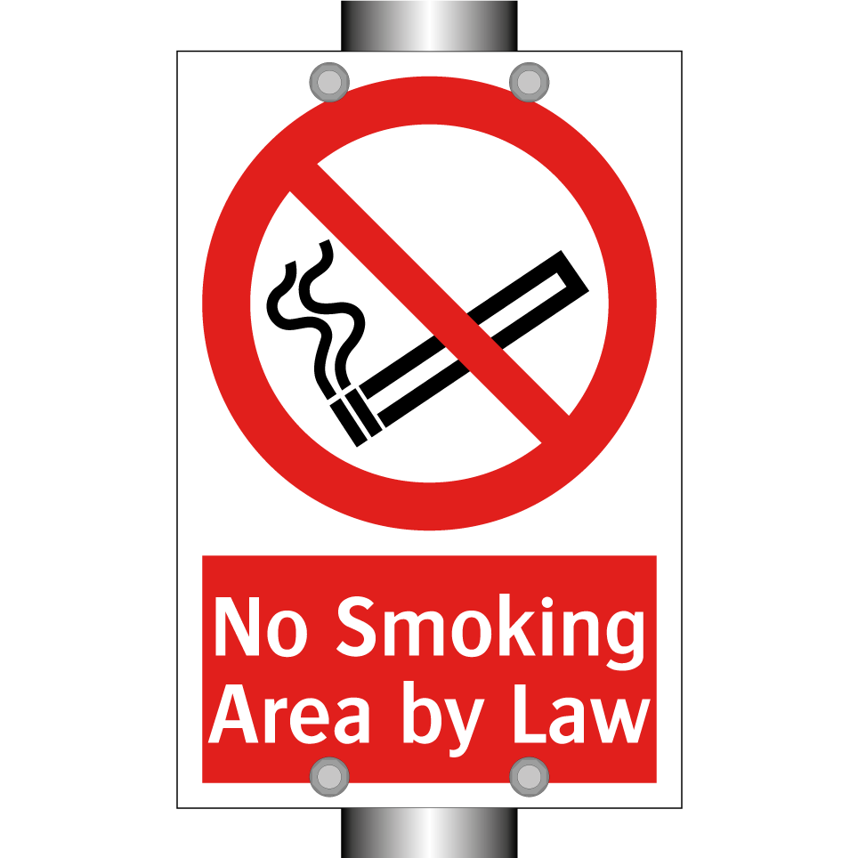 No Smoking Area by Law