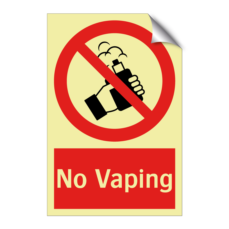 No Vaping