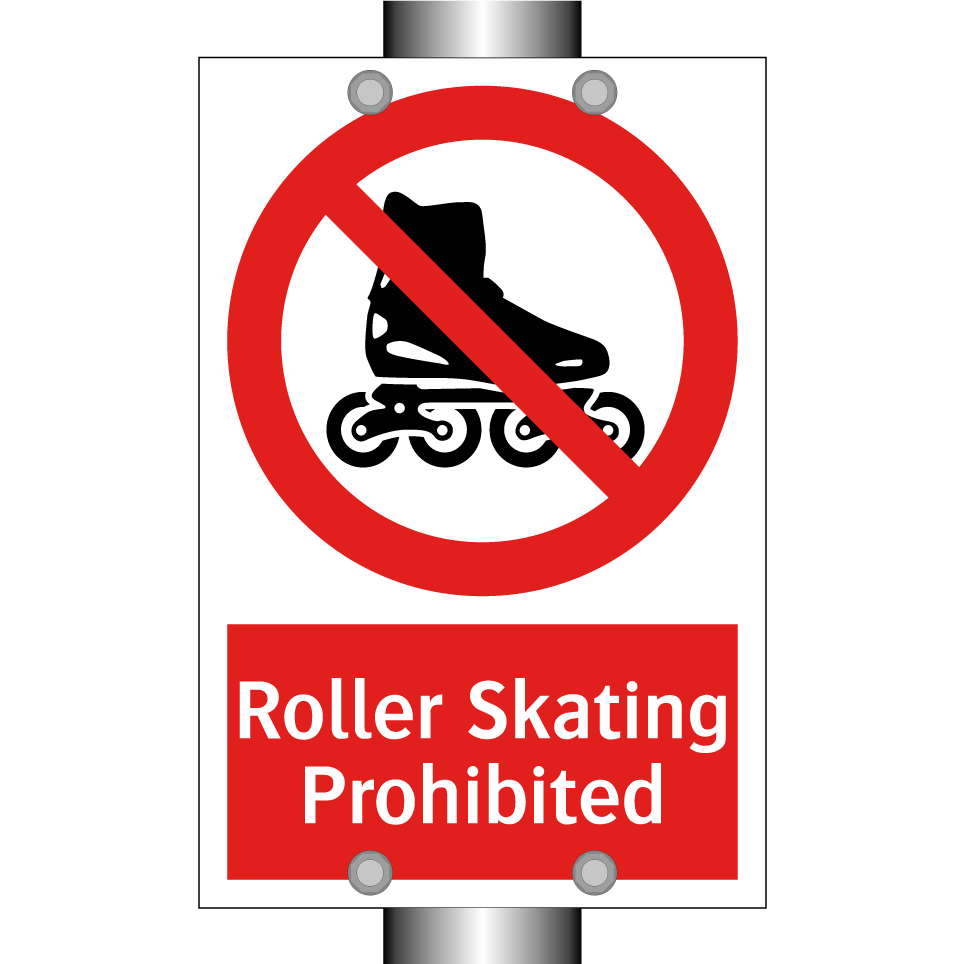 Roller Skating Prohibited