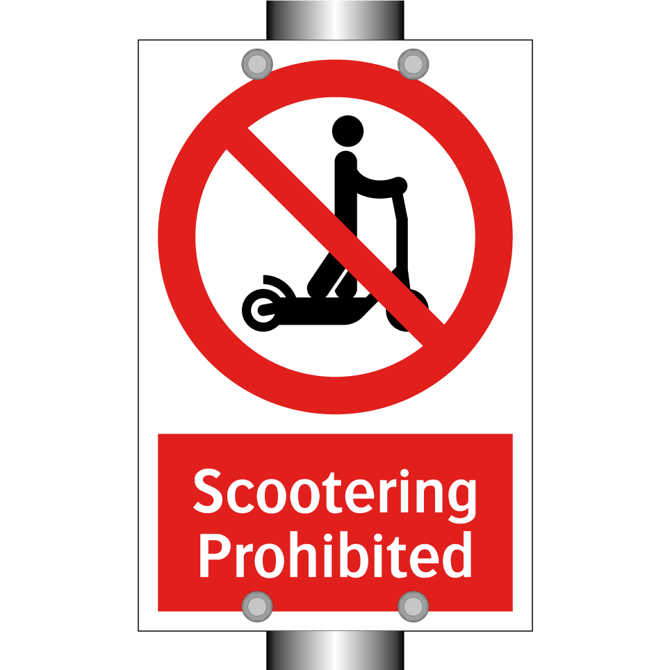 Scootering Prohibited