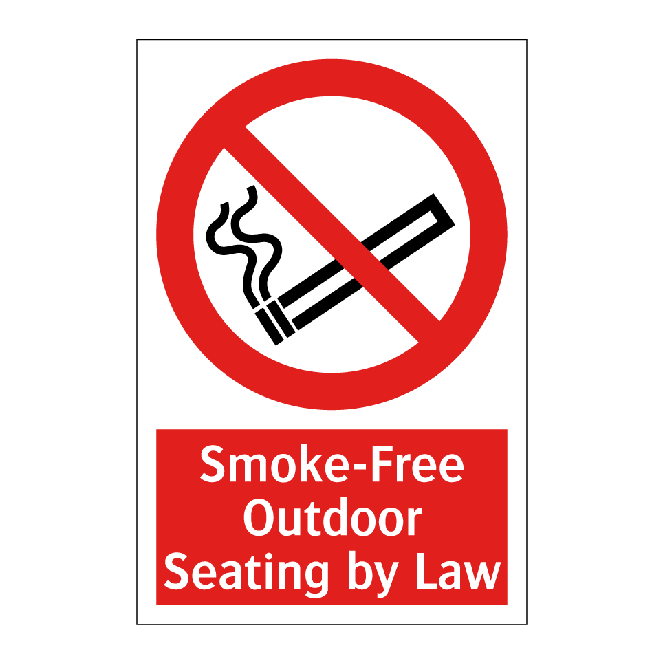 Smoke-Free Outdoor Seating by Law