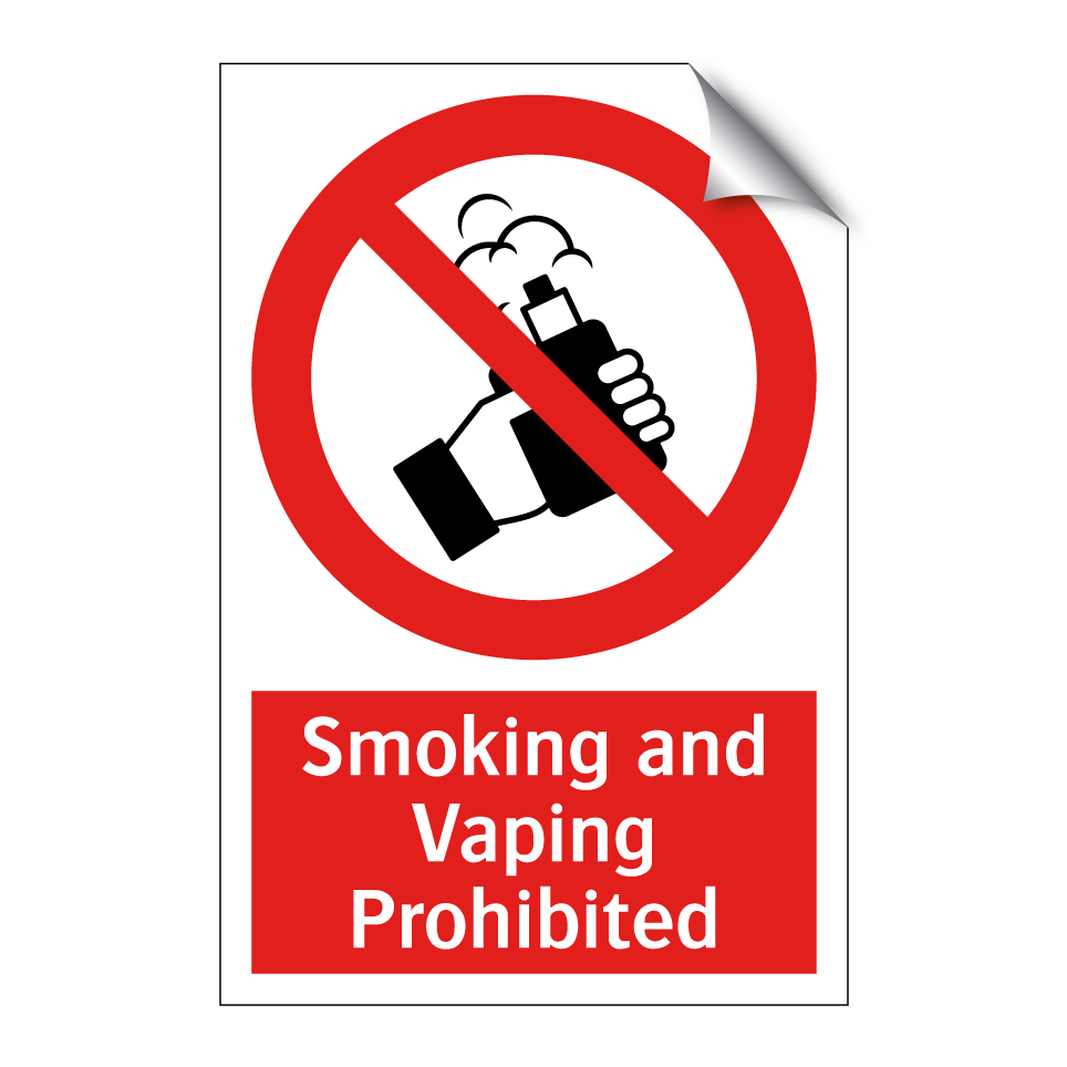 Smoking and Vaping Prohibited