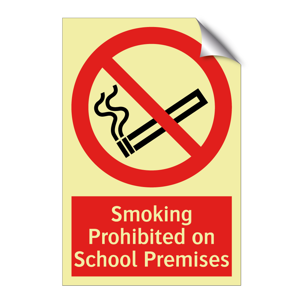Smoking Prohibited on School Premises