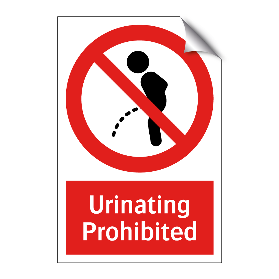 Urinating Prohibited