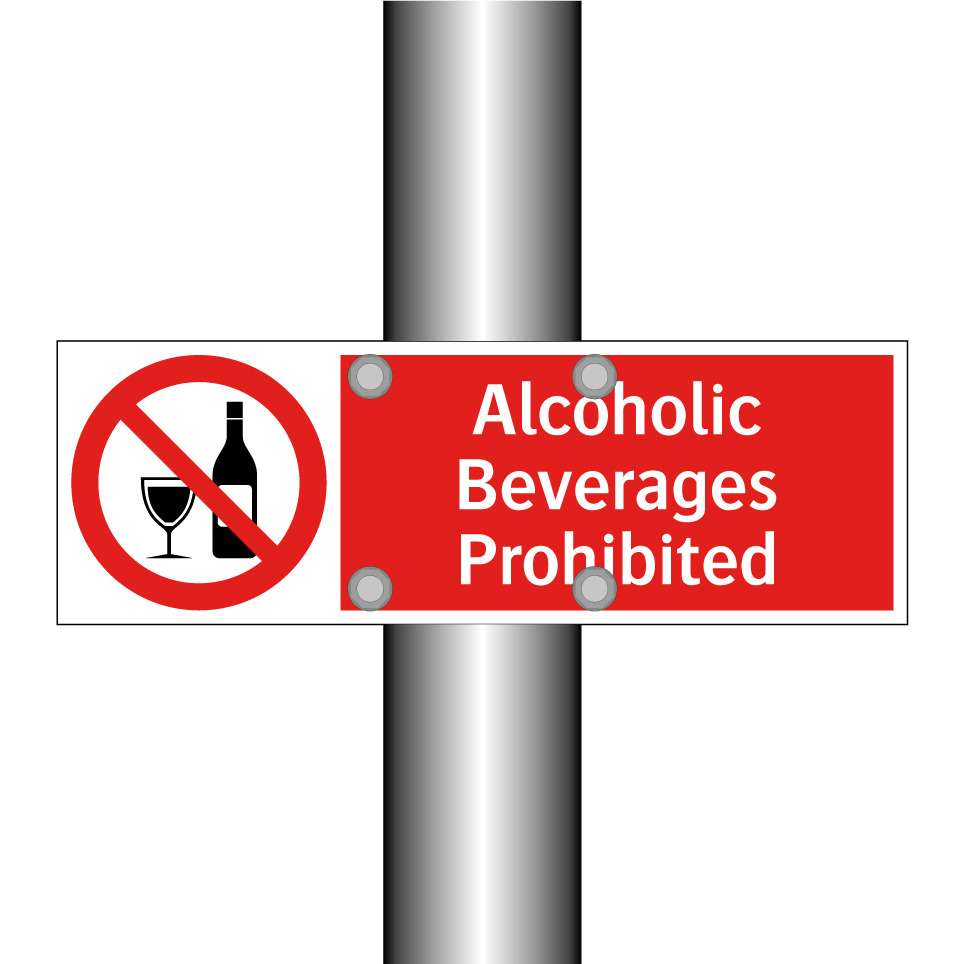 Alcoholic Beverages Prohibited