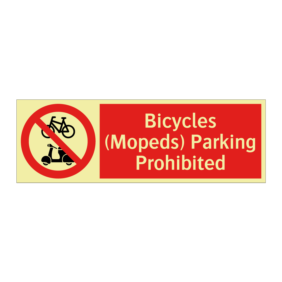 Bicycles (Mopeds) Parking Prohibited