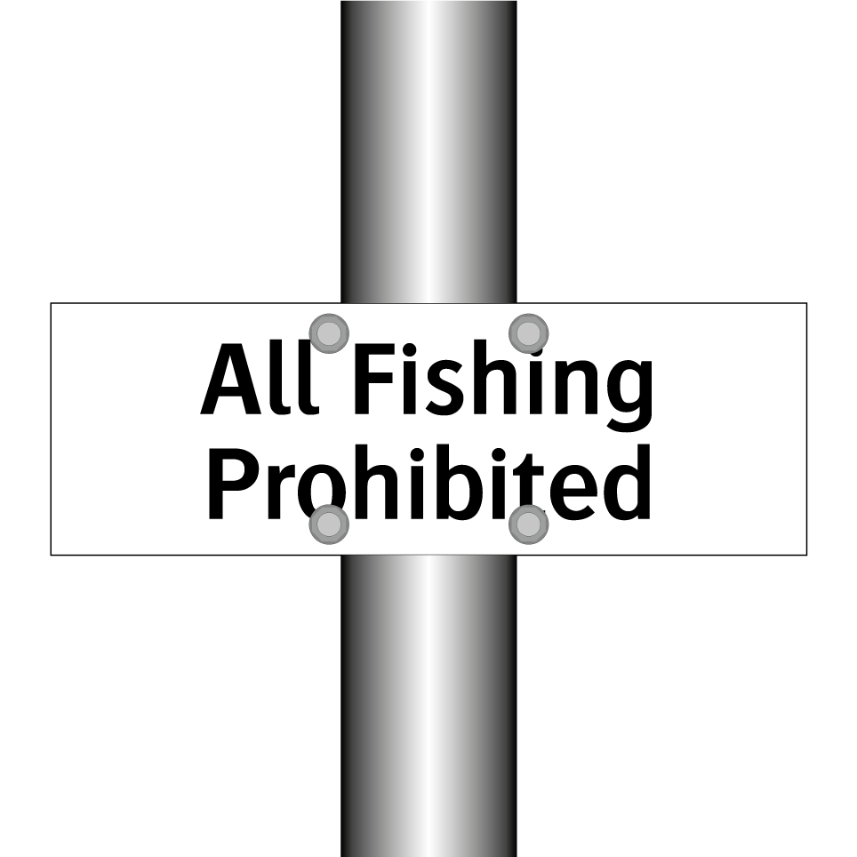 All Fishing Prohibited