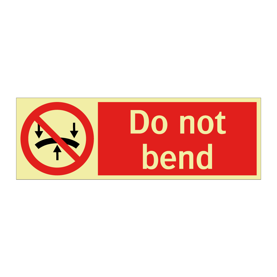 Do not bend