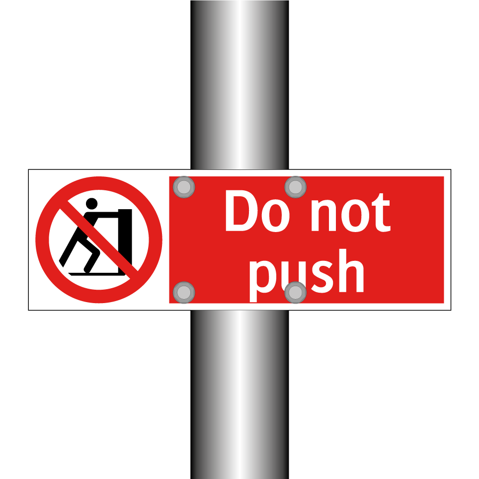 Do not push