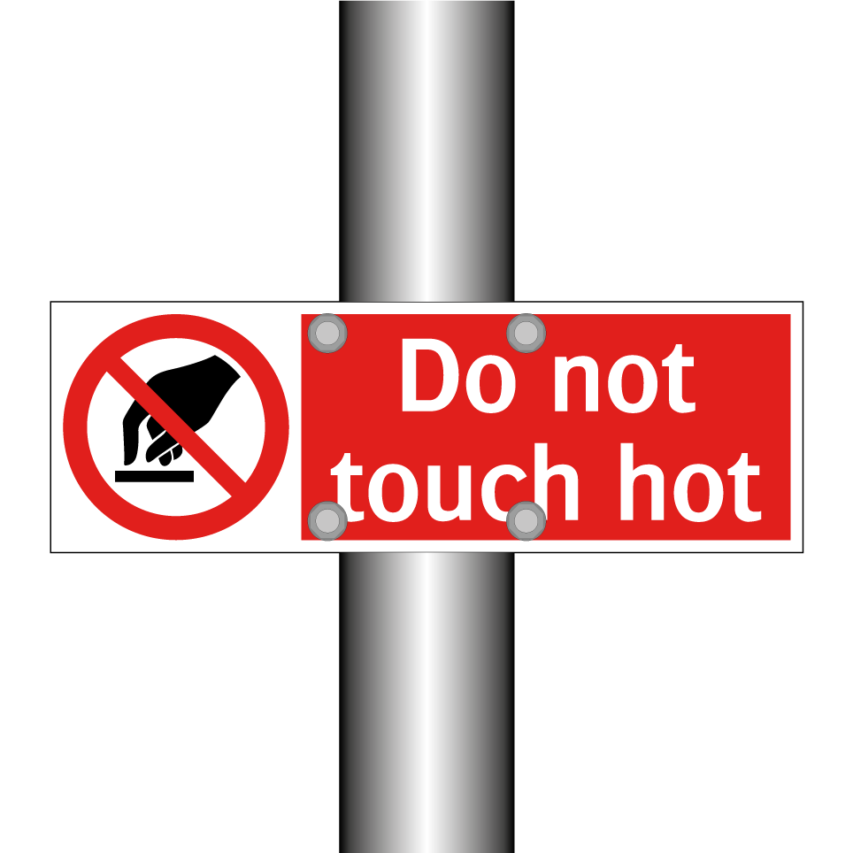 Do not touch hot