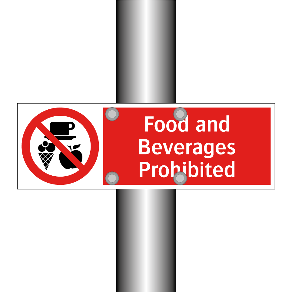 Food and Beverages Prohibited