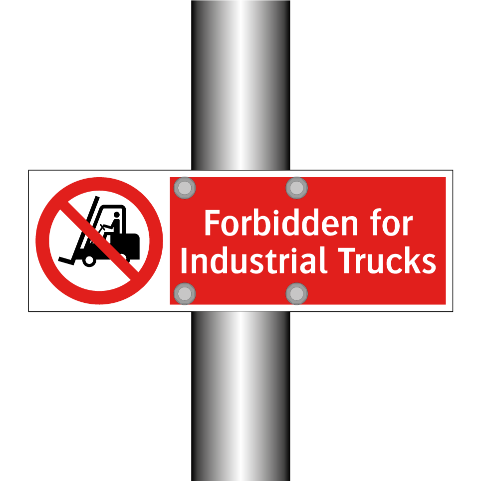 Forbidden for Industrial Trucks