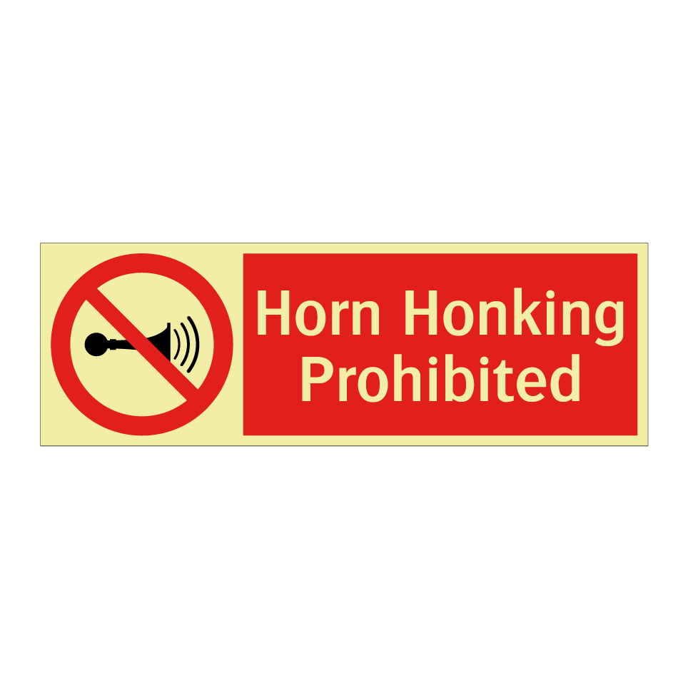 Horn Honking Prohibited