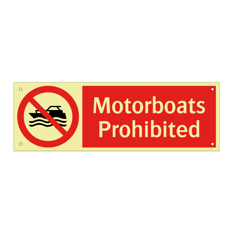 Motorboats Prohibited