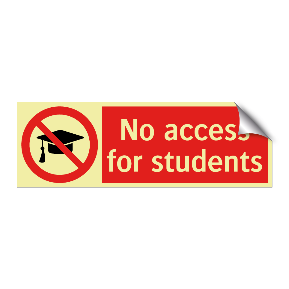 No access for students