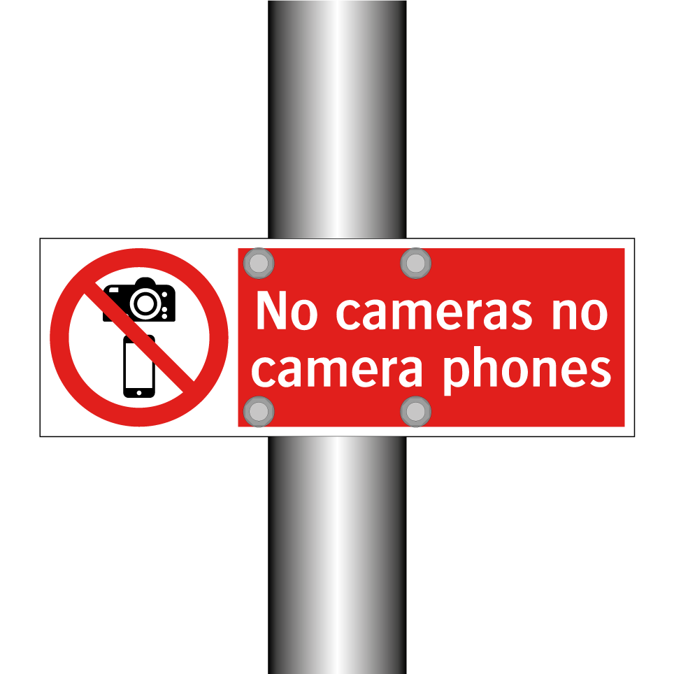 No cameras no camera phones