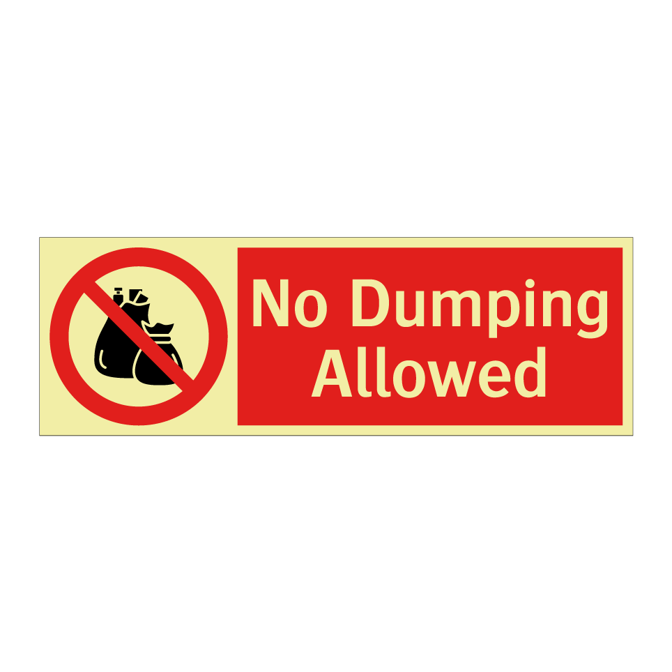 No Dumping Allowed
