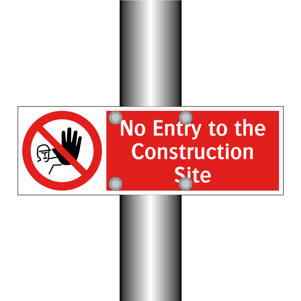 No Entry to the Construction Site