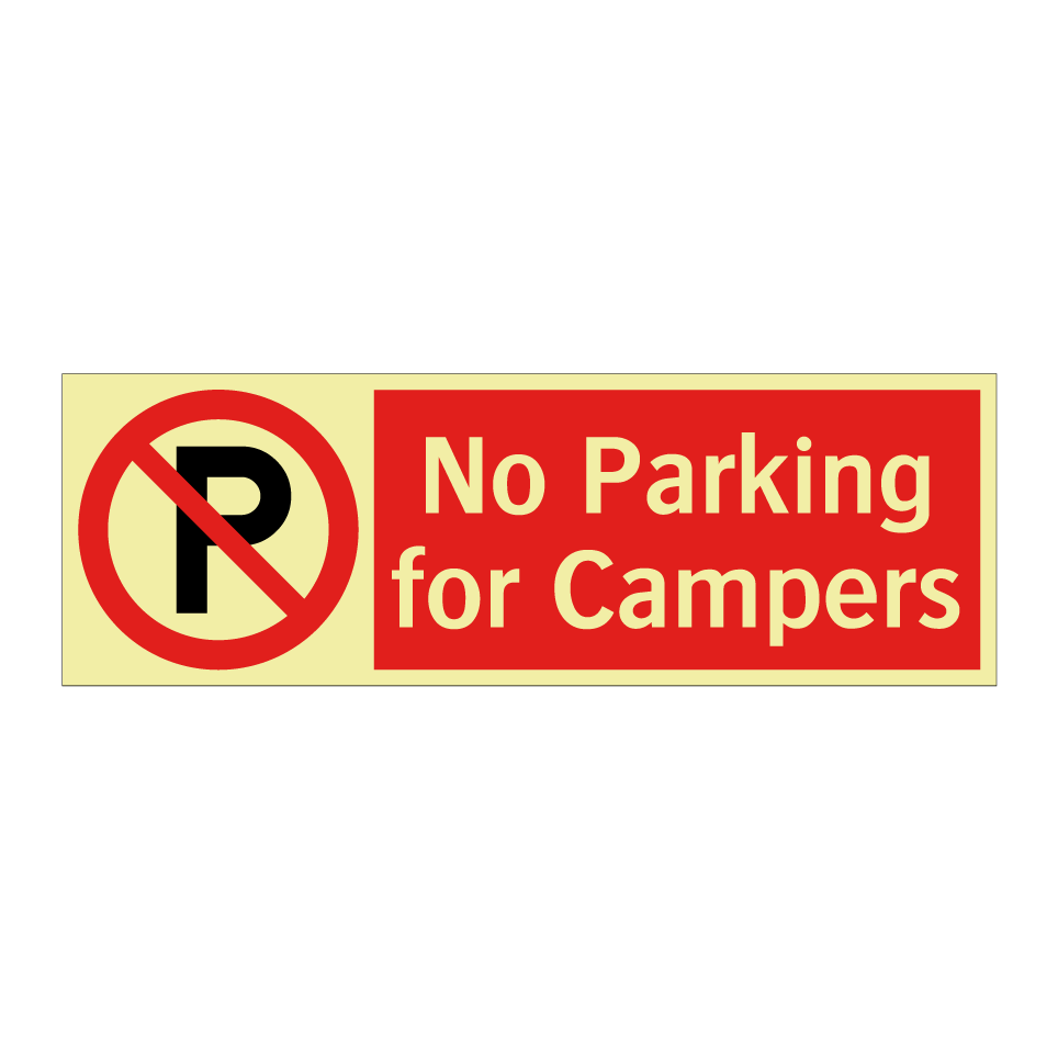No Parking for Campers