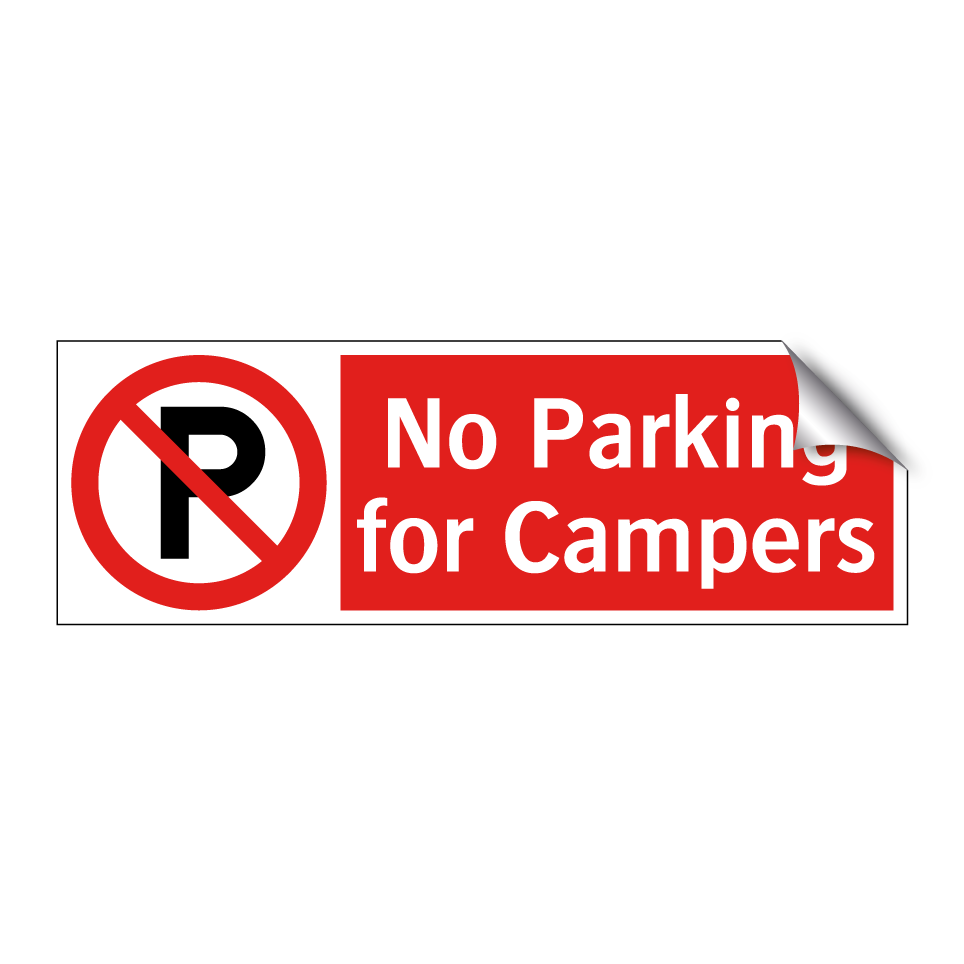 No Parking for Campers