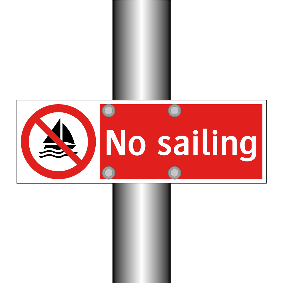 No sailing