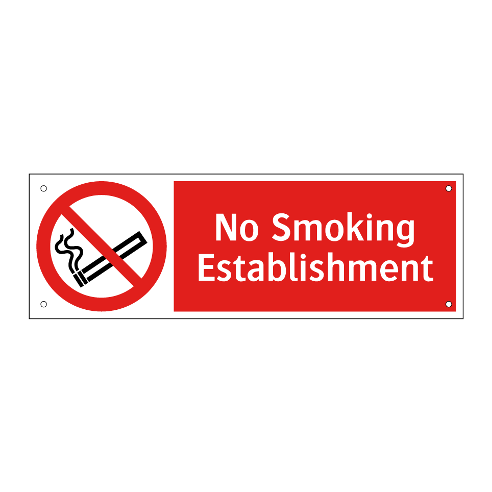 No Smoking Establishment