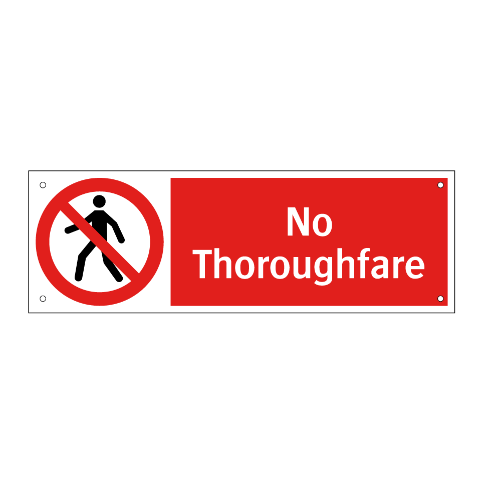 No Thoroughfare