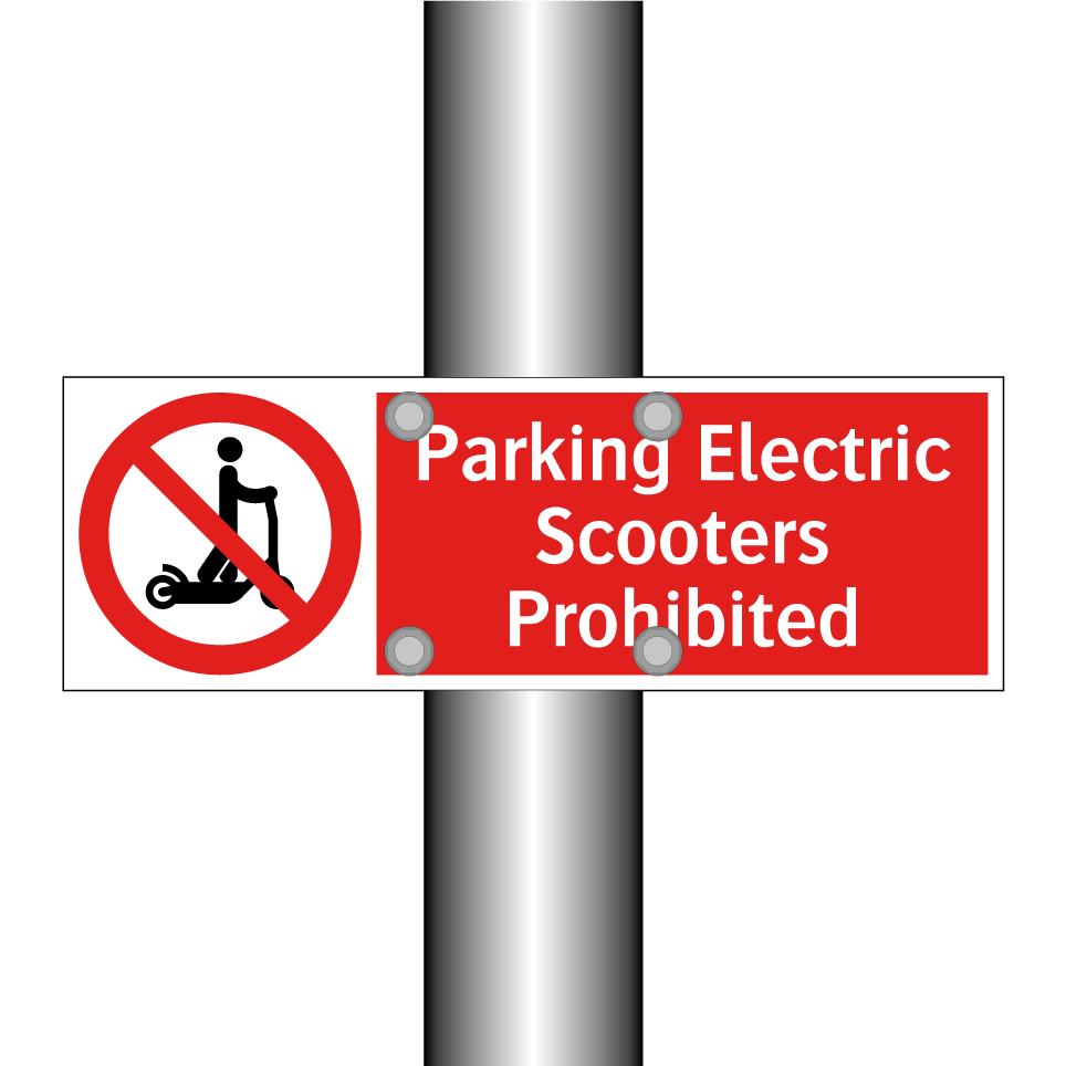 Parking Electric Scooters Prohibited