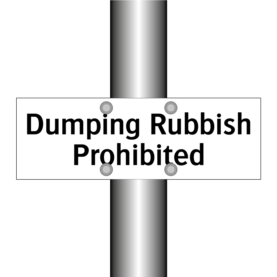 Dumping Rubbish Prohibited
