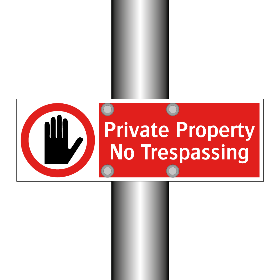 Private Property No Trespassing