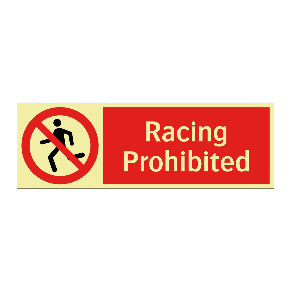 Racing Prohibited